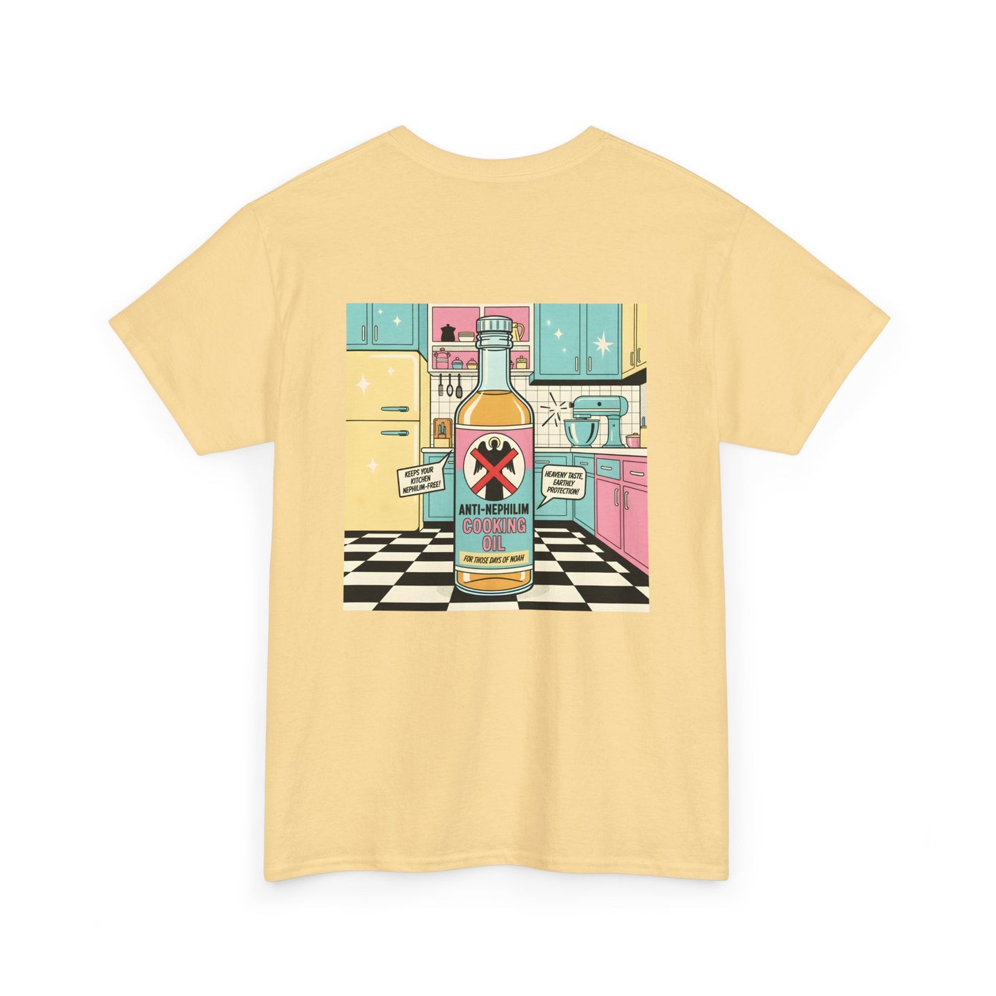 Retro kitchen anti nephilim t shirt (unisex), Kirk Ave. Apparel