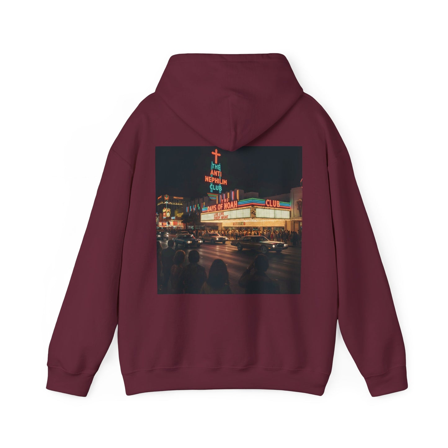 Vintage casino anti nephilim hoodie (unisex), Kirk Ave. Apparel