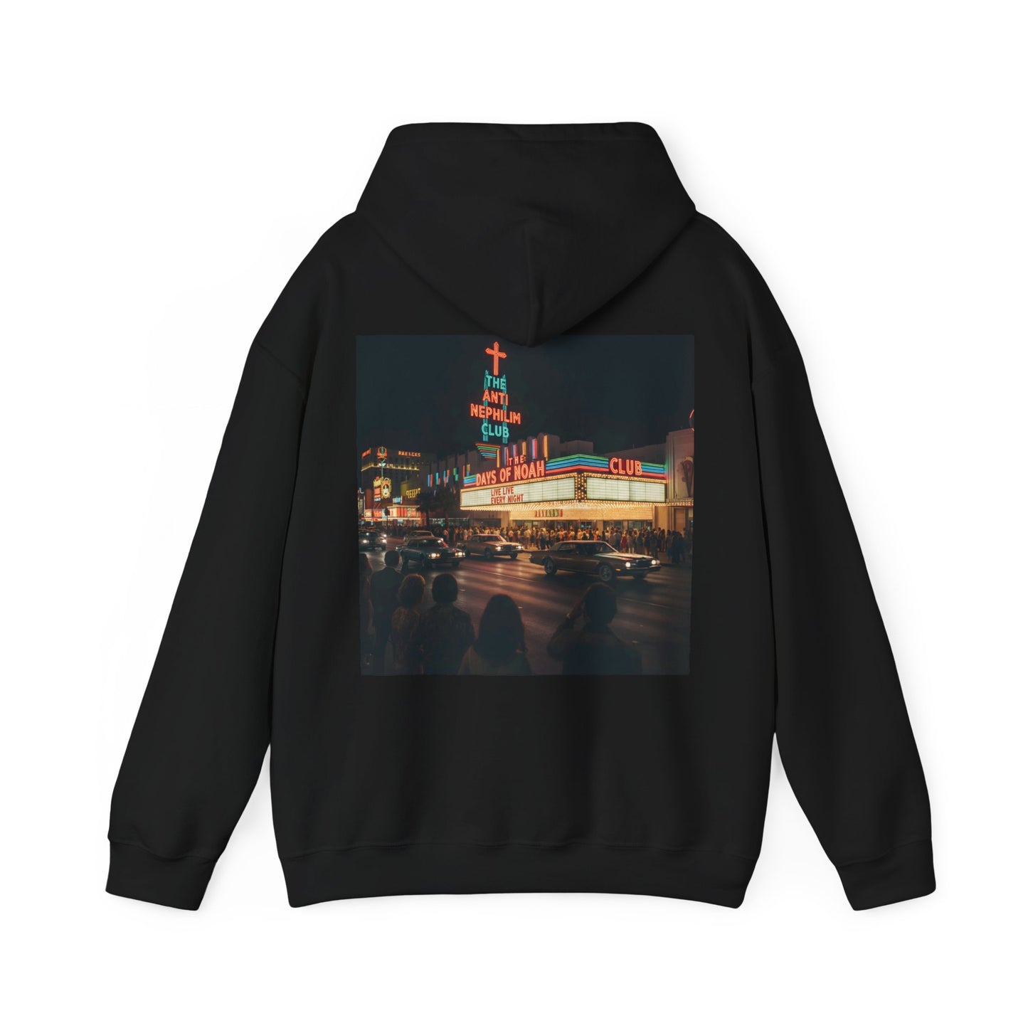 Vintage casino anti nephilim hoodie (unisex), Kirk Ave. Apparel