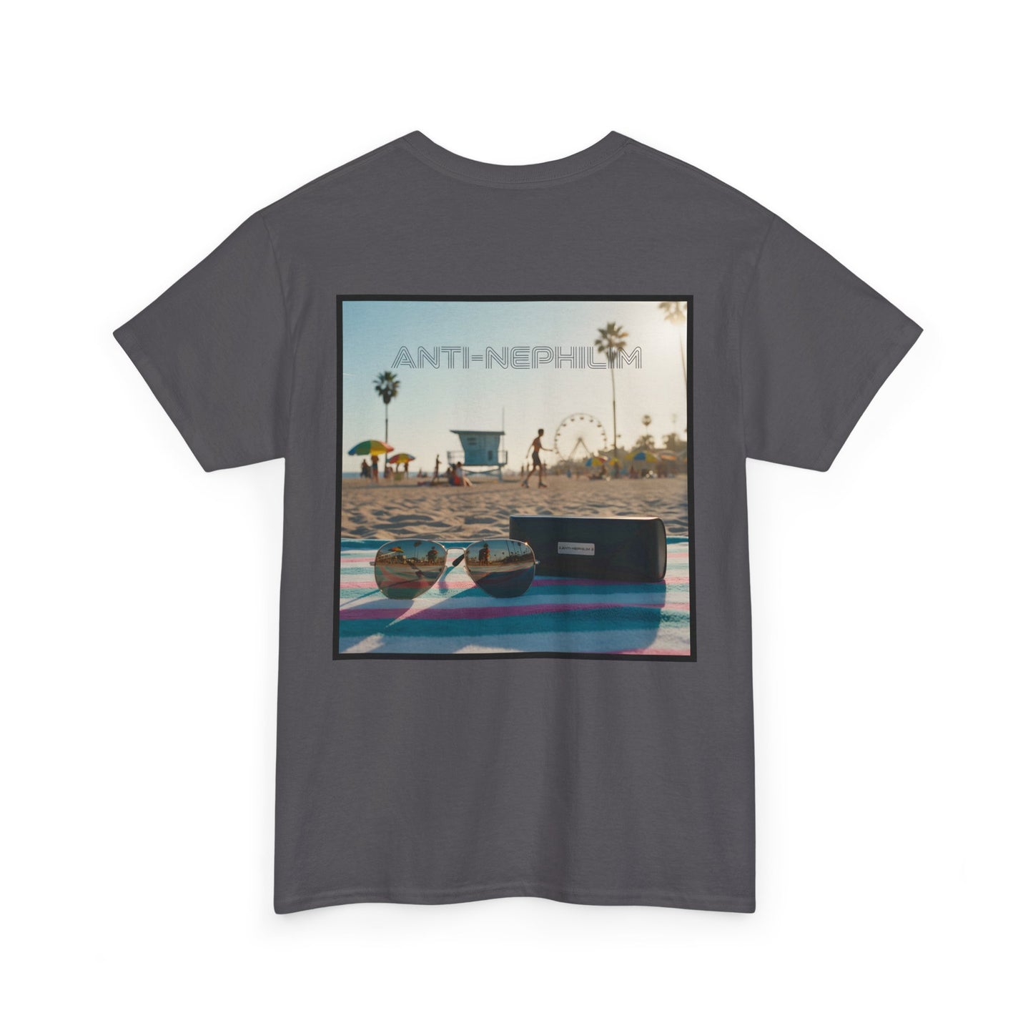Beach shades anti nephilim t shirt, Kirk Ave. Apparel