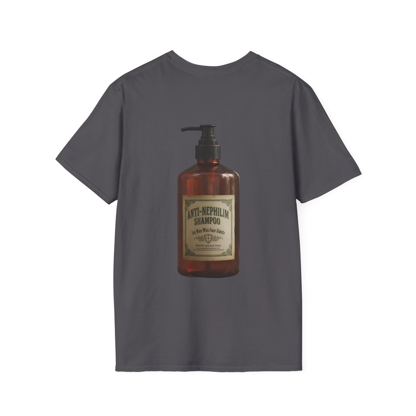 Anti nephilim shampoo t shirt (unisex), Kirk Ave. Apparel
