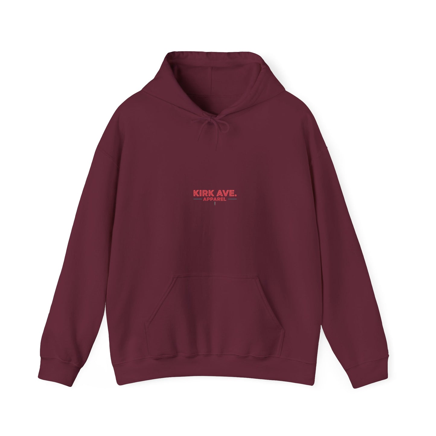 Retro neon NYC Italian anti nephilim hoodie (unisex), Kirk Ave. Apparel