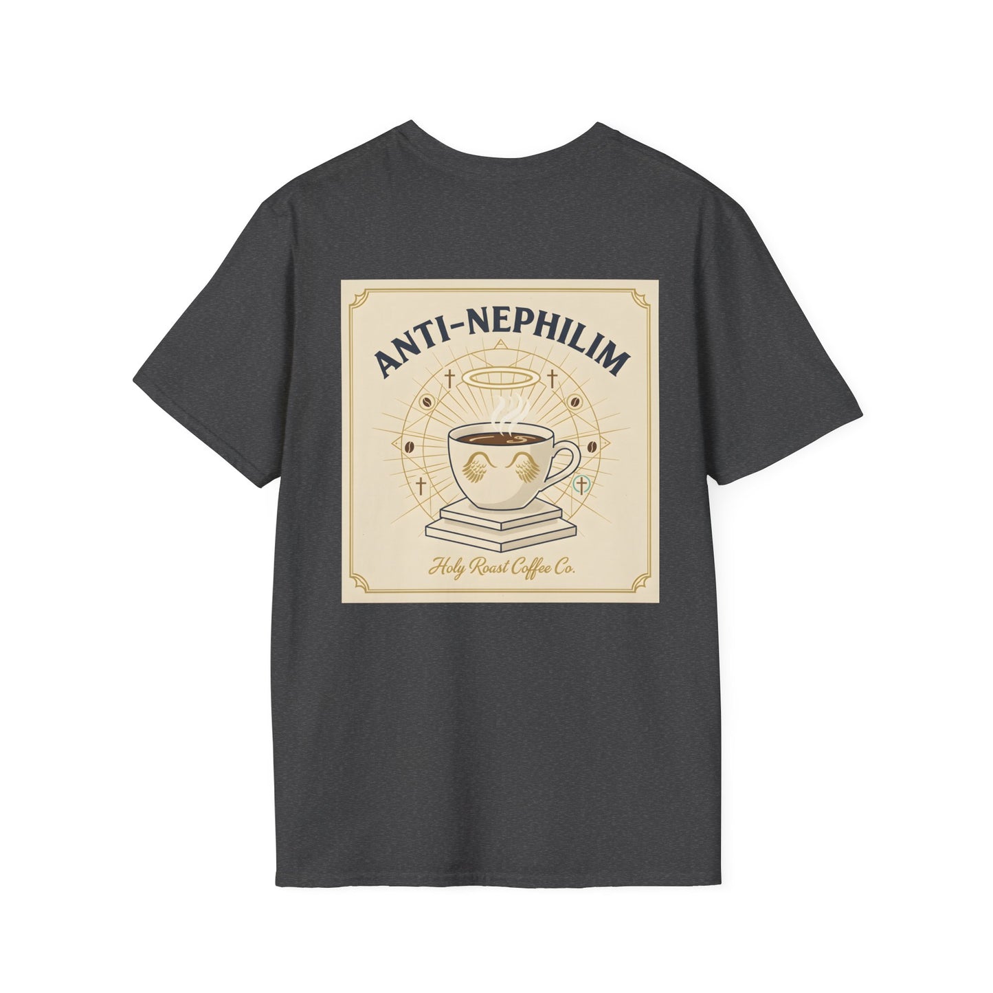 Retro coffee anti-nephilim t shirt (unisex), Kirk Ave. Apparel