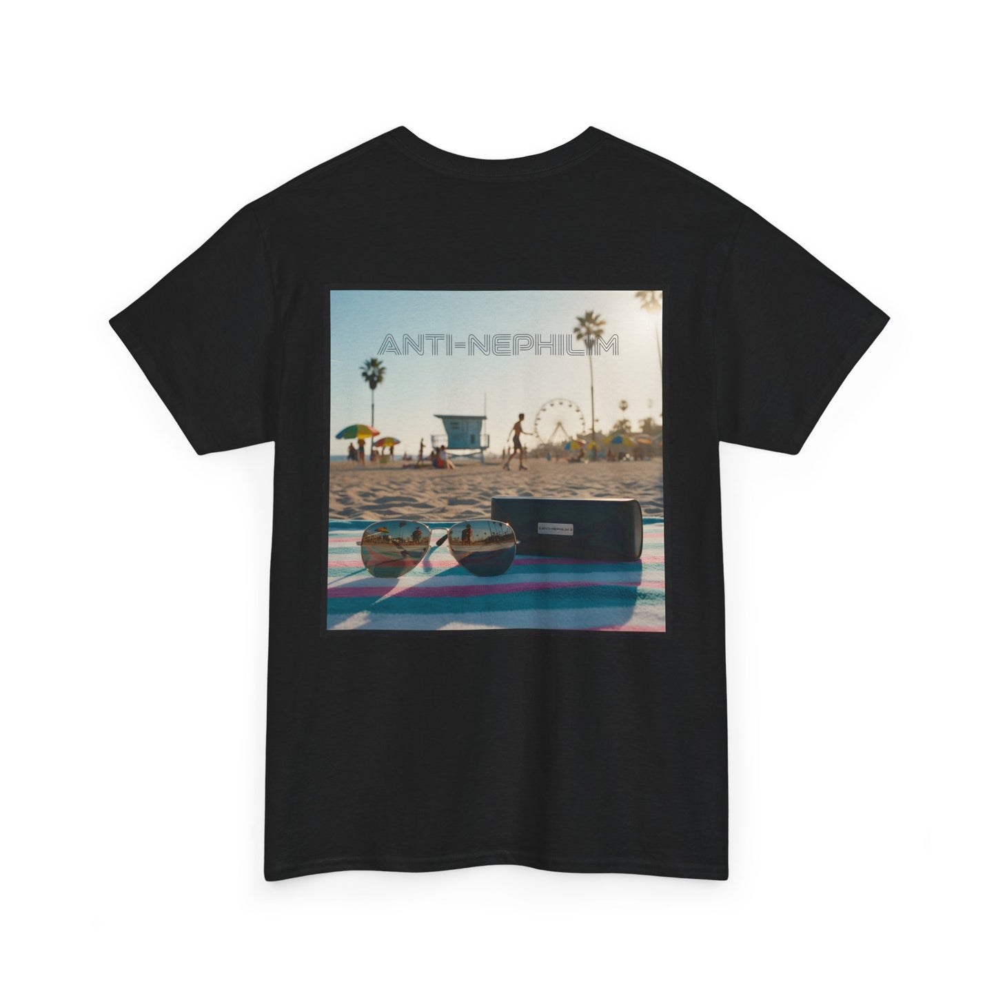 Beach shades anti nephilim t shirt, Kirk Ave. Apparel