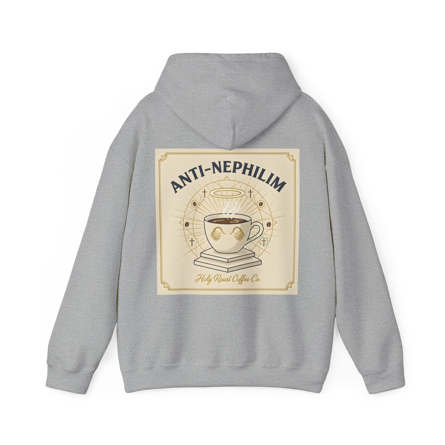 Retro coffee anti-nephilim hoodie (unisex), Kirk Ave. Apparel