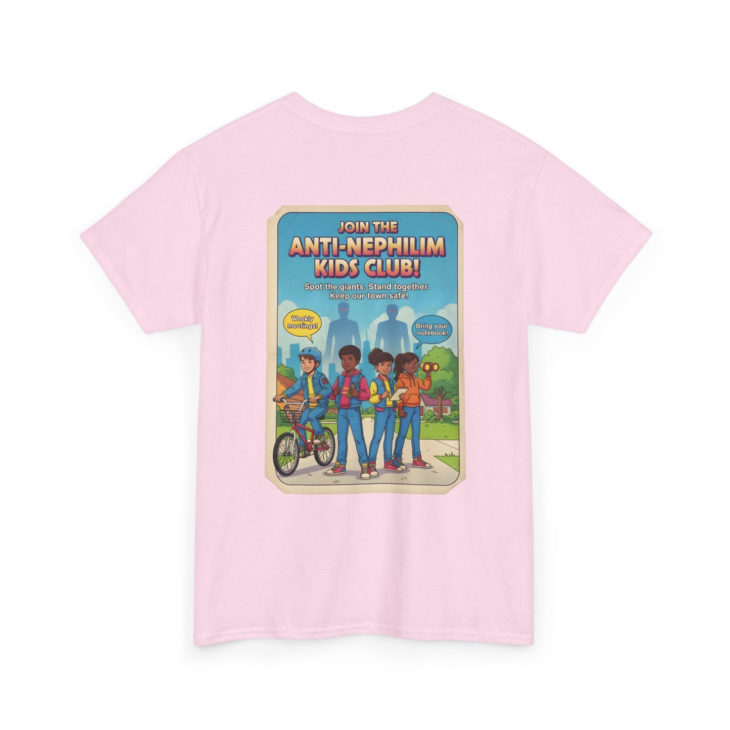 Retro anti nephilim kids club t shirt (unisex), Kirk Ave. Apparel