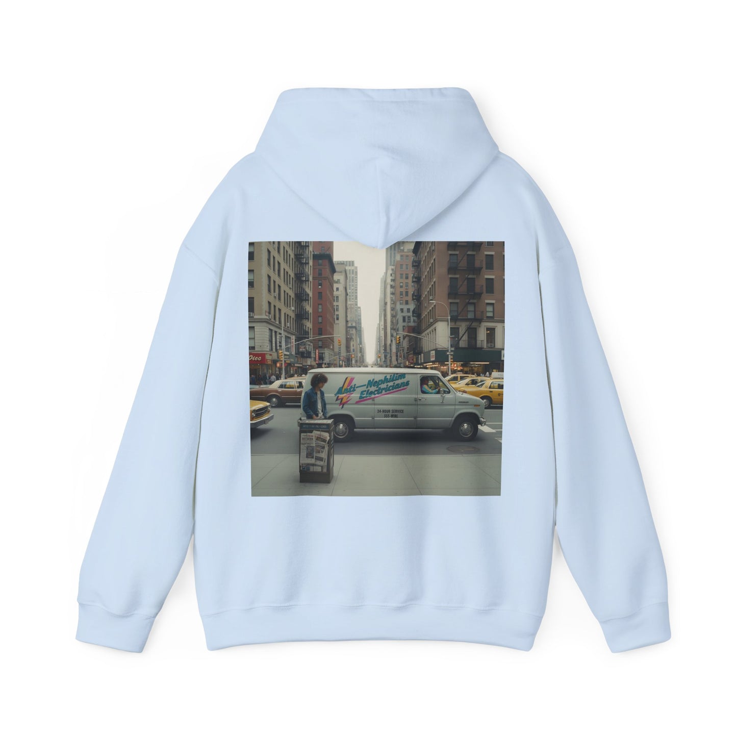 Vintage NYC anti nephilim hoodie (unisex), Kirk Ave. Apparel