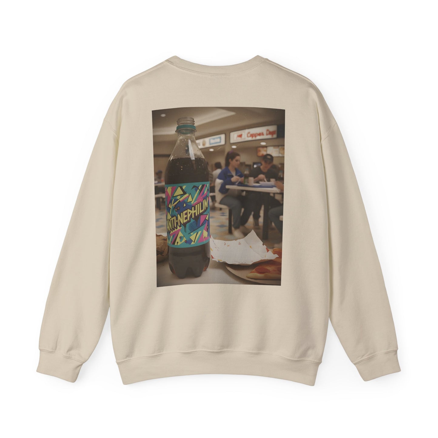 Kirk Ave. Apparel logo anti nephilim soda sweatshirt (unisex)
