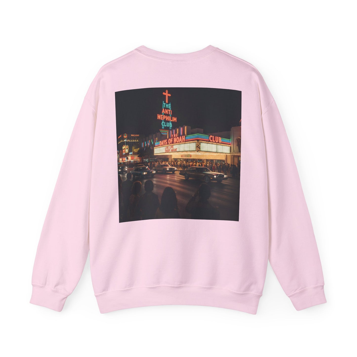 Vintage casino anti nephilim sweatshirt (unisex), Kirk Ave. Apparel
