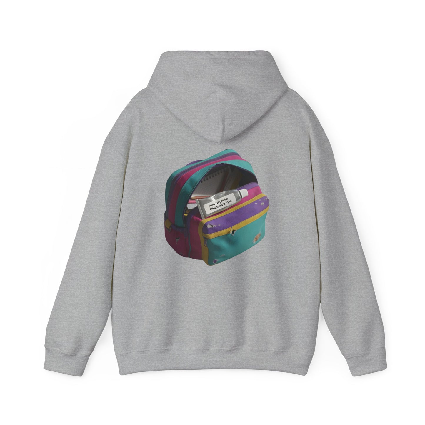 90s schoolbag anti nephilim hoodie (unisex), Kirk Ave. Apparel