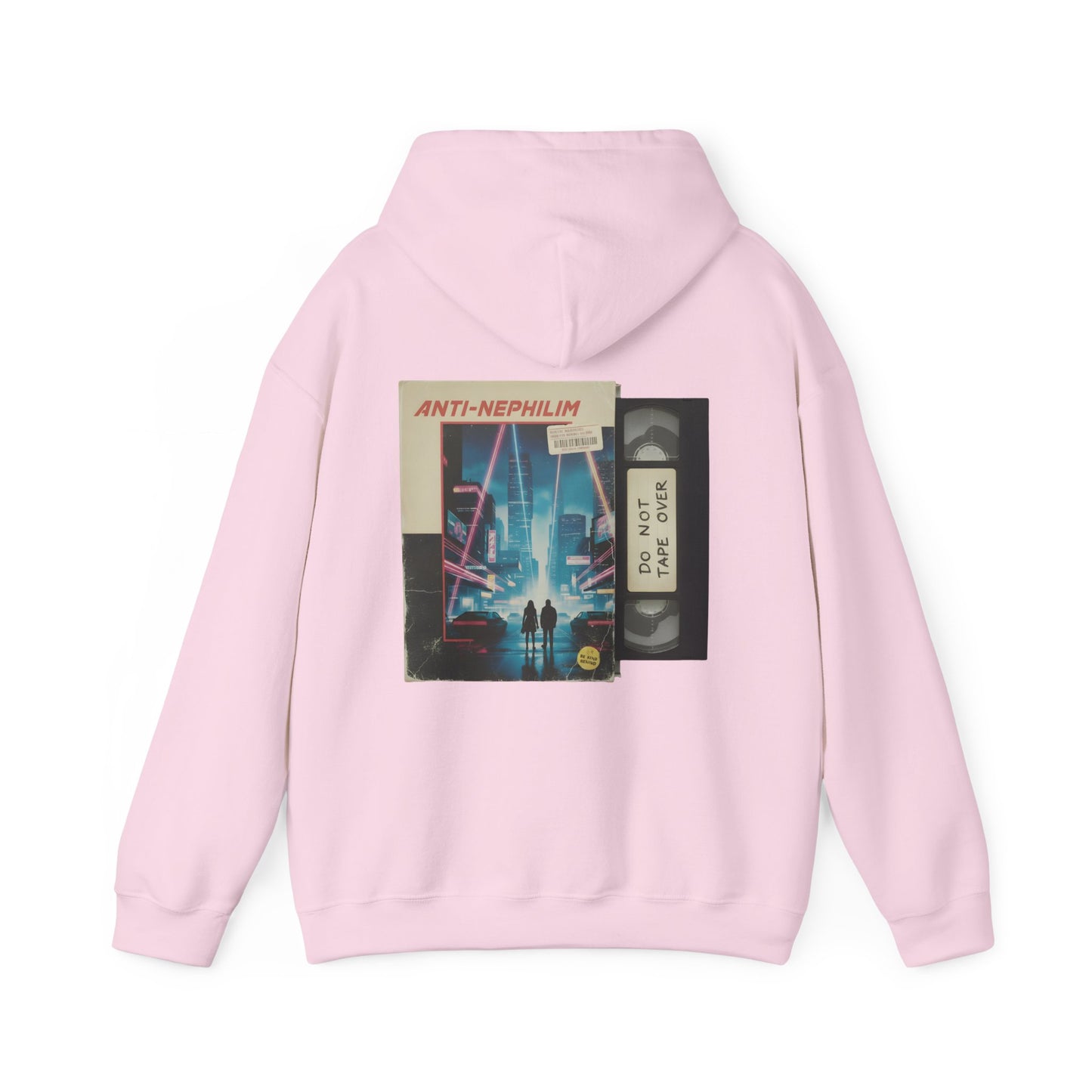 Retro vhs sci-fi anti nephilim hoodie (unisex), Kirk Ave. Apparel