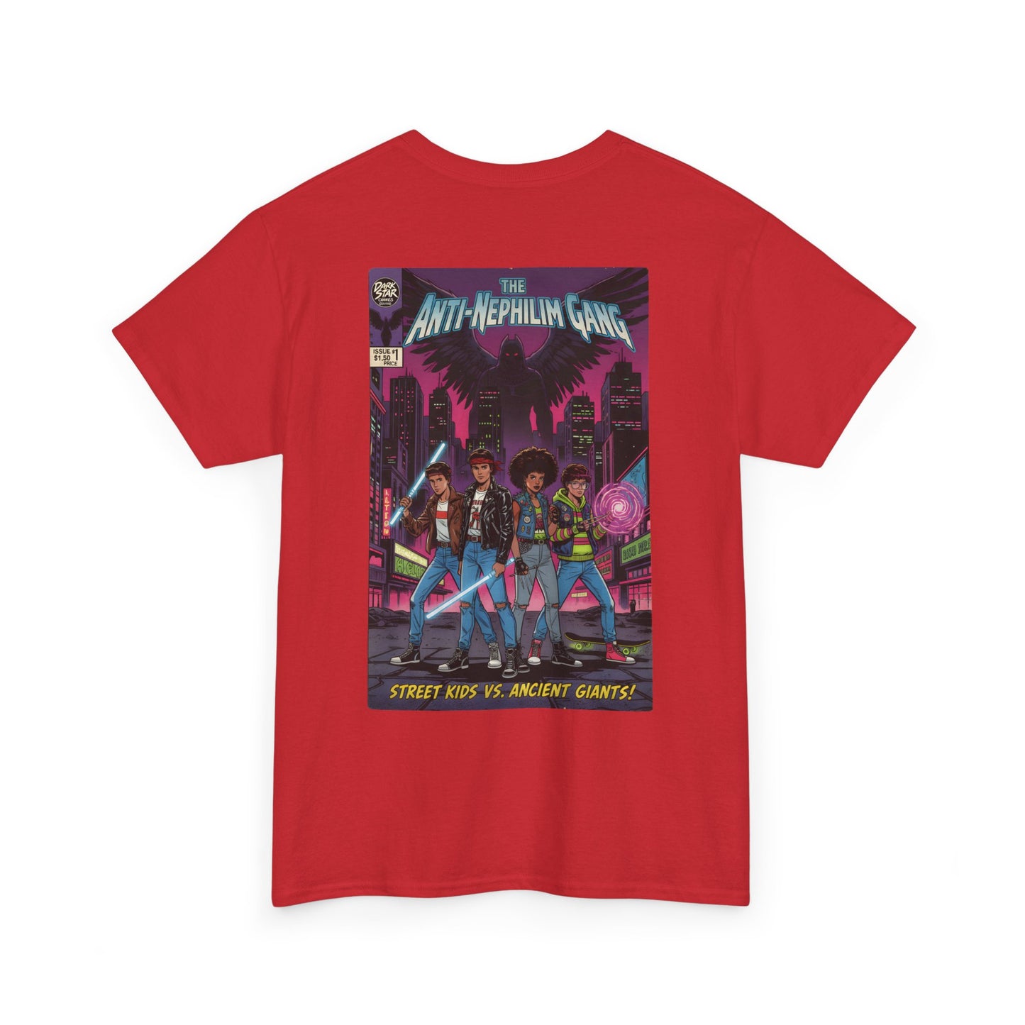 Retro comic anti nephilim t shirt (unisex), Kirk Ave. Apparel