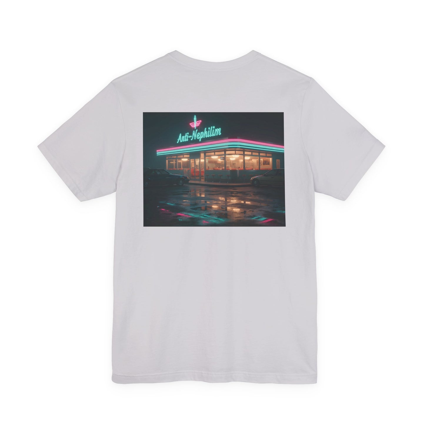 Retro diner anti nephilim t-shirt (unisex), Kirk Ave. Apparel