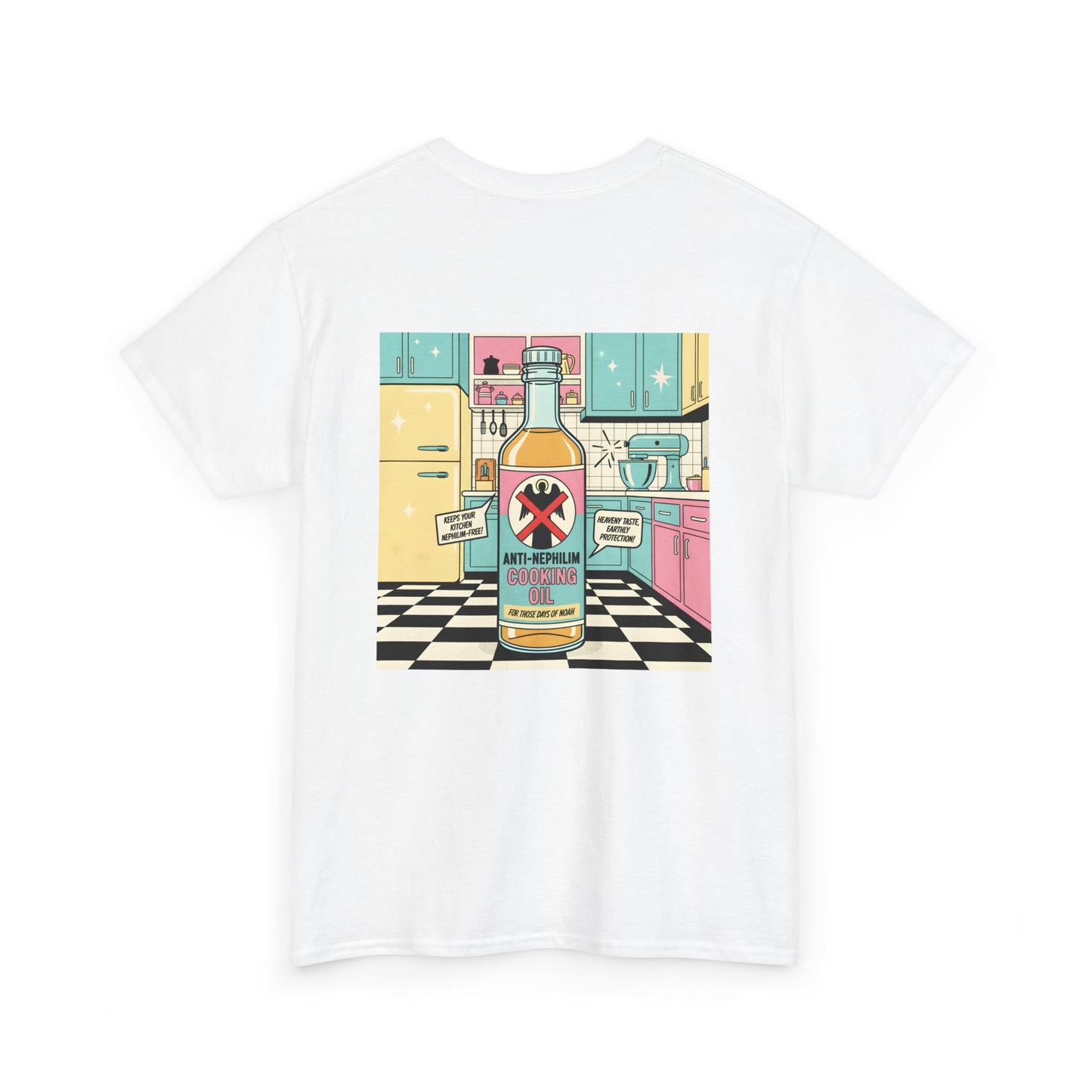 Retro kitchen anti nephilim t shirt (unisex), Kirk Ave. Apparel