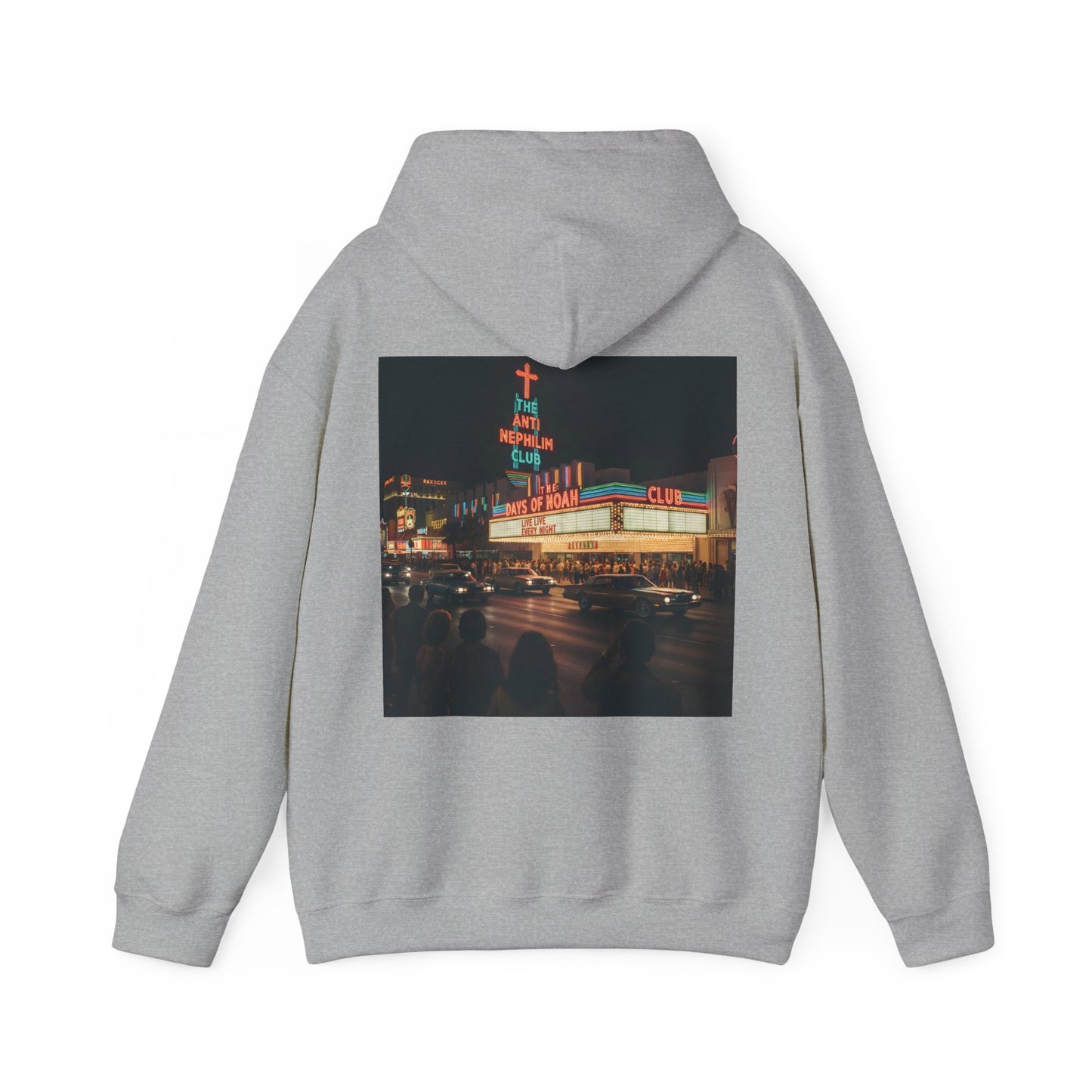 Vintage casino anti nephilim hoodie (unisex), Kirk Ave. Apparel