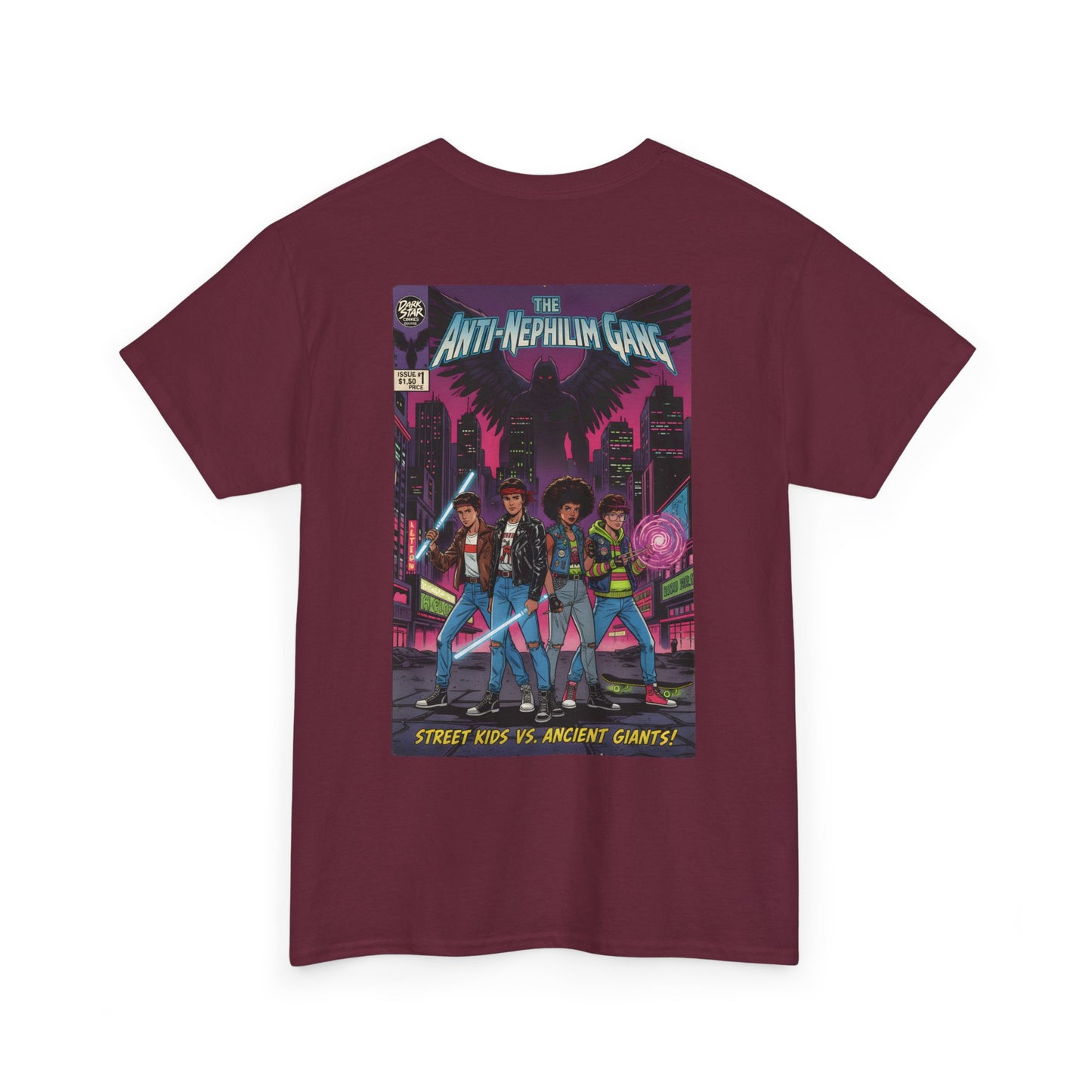 Retro comic anti nephilim t shirt (unisex), Kirk Ave. Apparel