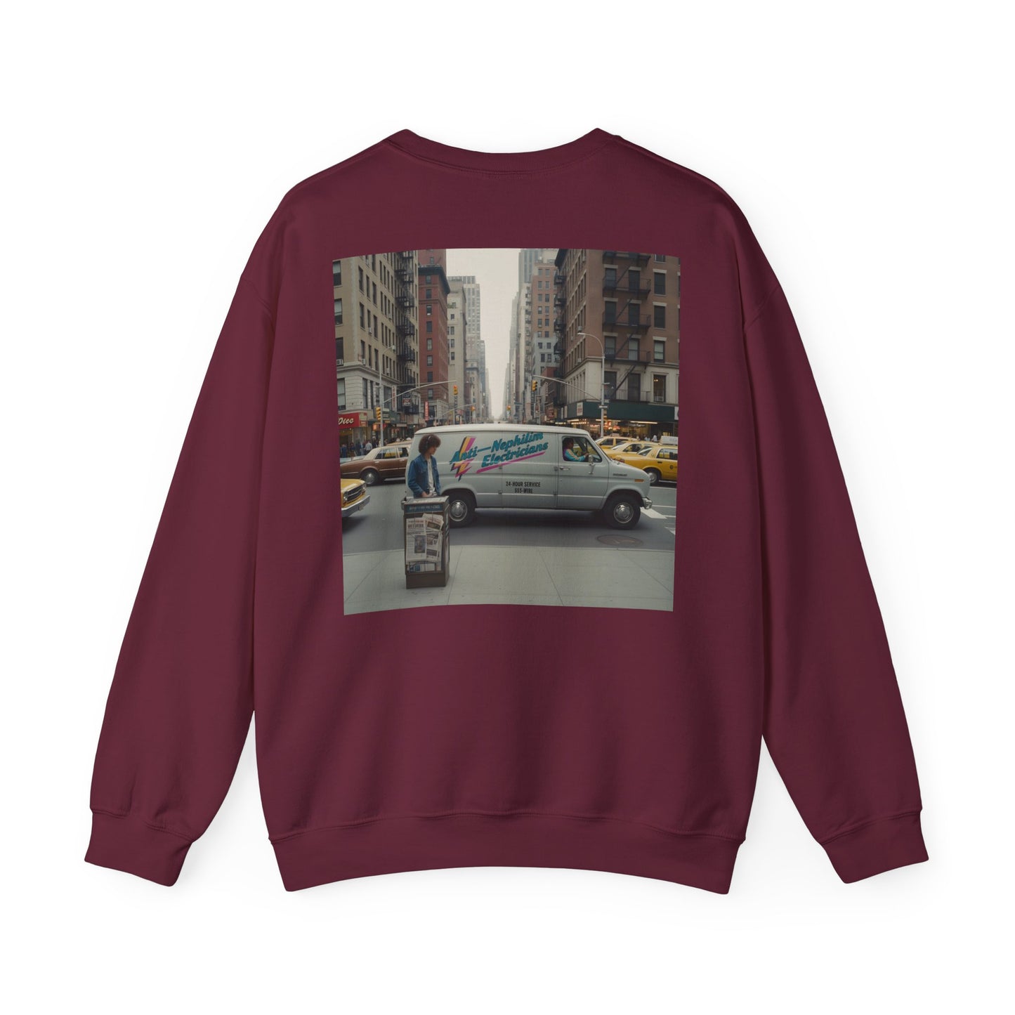 Vintage NYC anti nephilim sweatshirt (unisex), Kirk Ave. Apparel