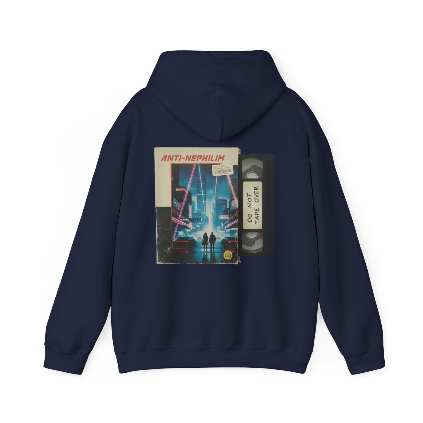 Retro vhs sci-fi anti nephilim hoodie (unisex), Kirk Ave. Apparel
