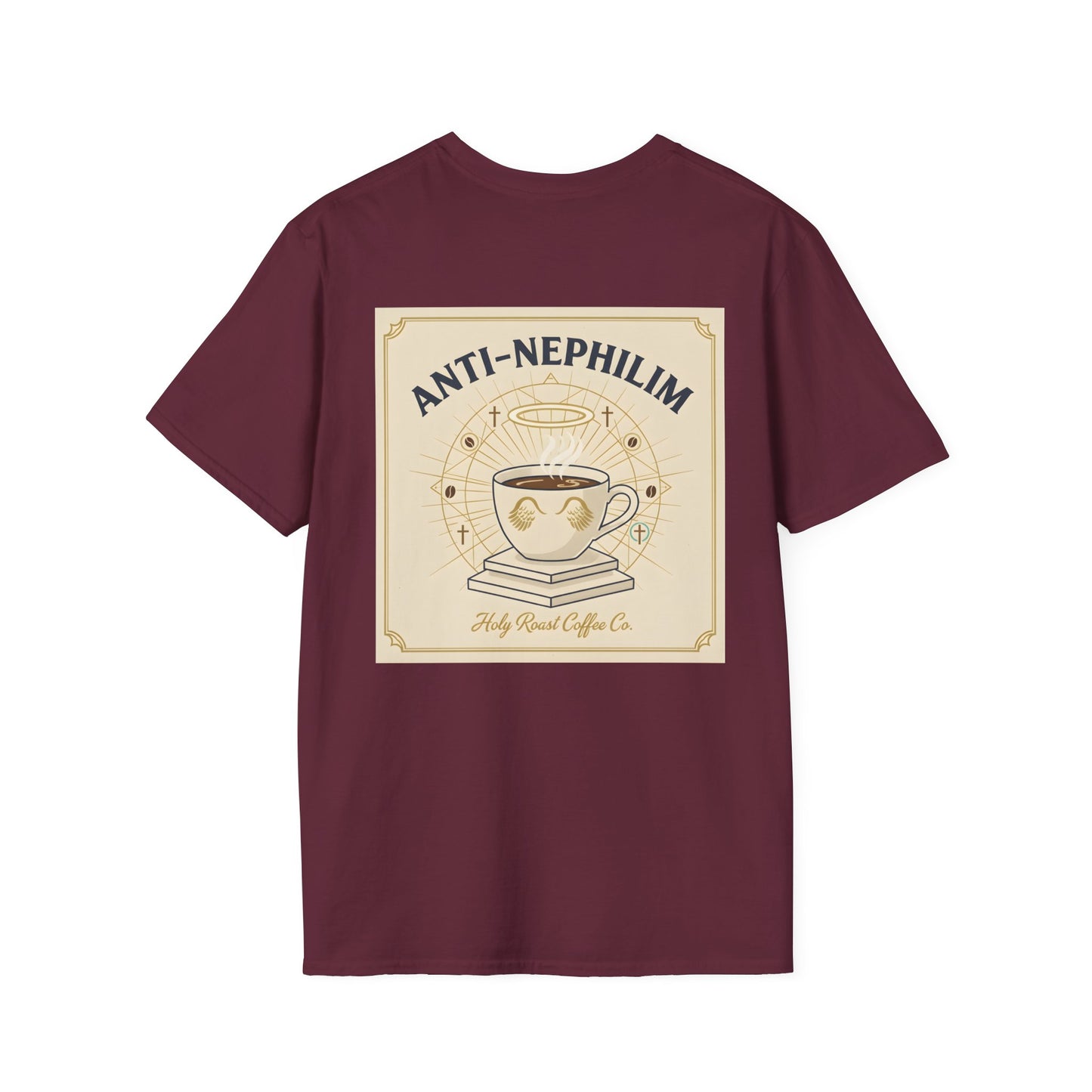 Retro coffee anti-nephilim t shirt (unisex), Kirk Ave. Apparel
